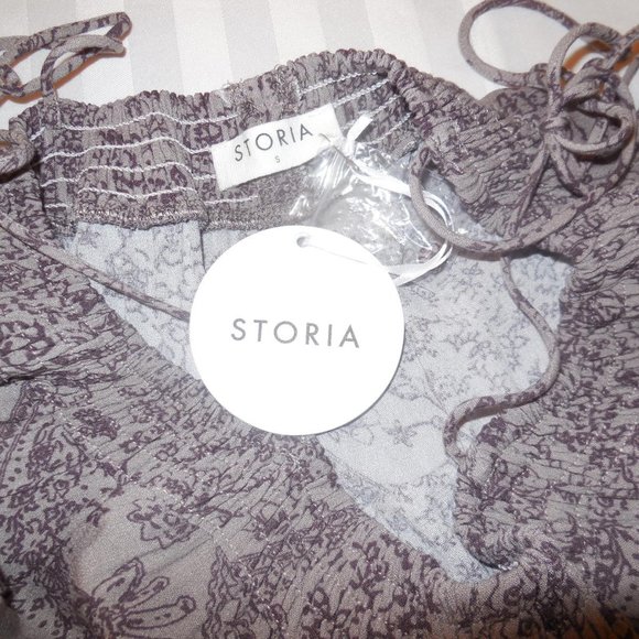 Transformer Dress-Skirt NWT SMALL Long Layered Floral Sundress Summer full skirt - Picture 9 of 10